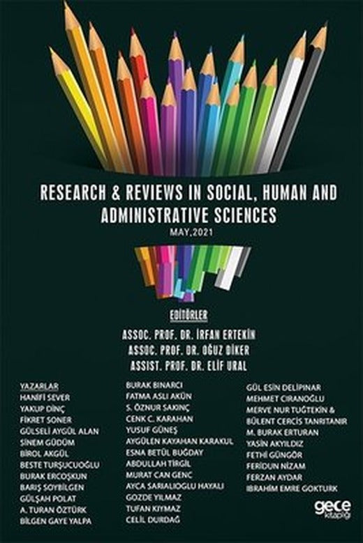 Researcand Reviews in Social Human and Administrative Sciences May 2021 | Gece Kitaplığı