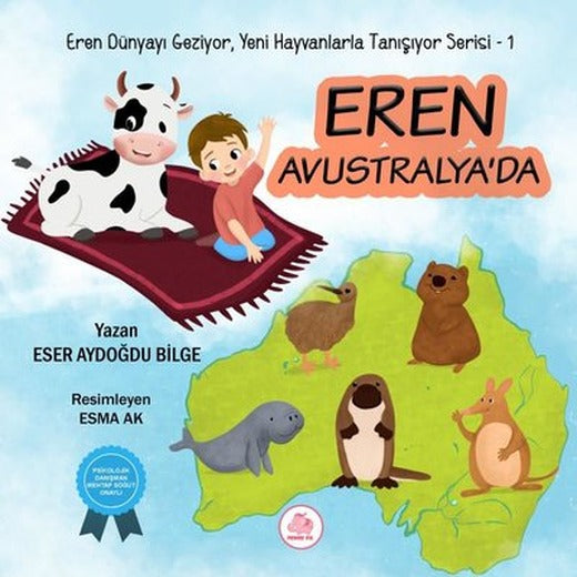 Eren Avustralya'da - Eren Dünyayı Geziyor Yeni Hayvanlarla Tanışıyor Serisi 1 | Pembe Fil Yayınları