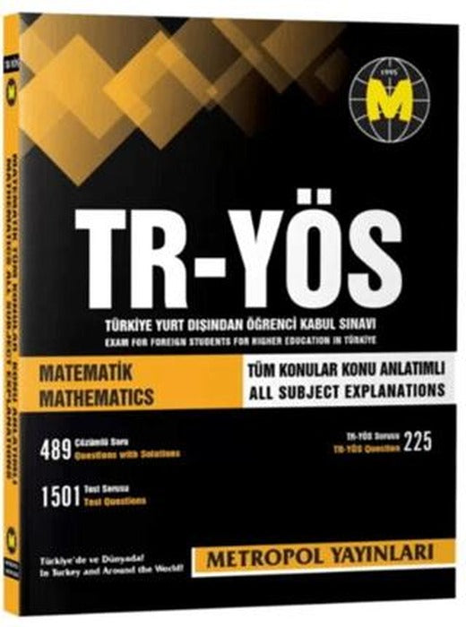 TR YÖS Matematik Tüm Konular Konu Anlatımlı