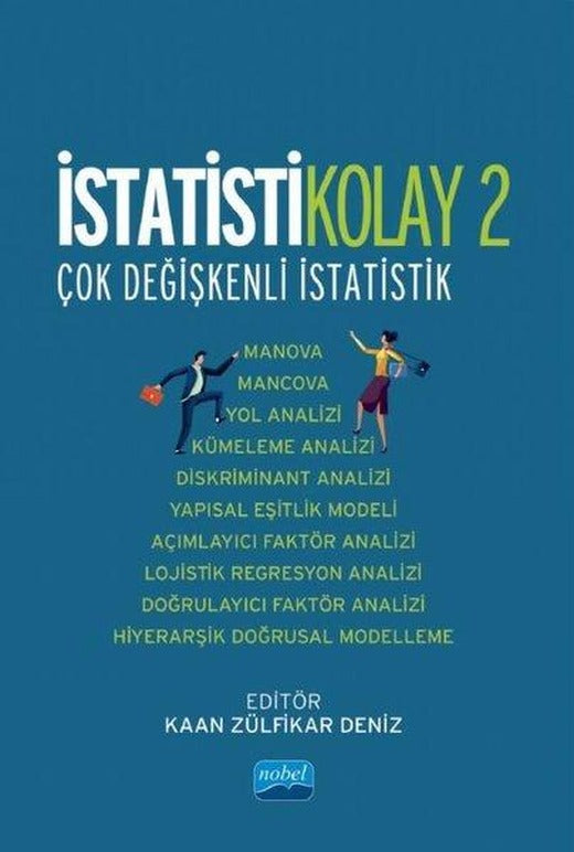İstatistikolay 2 - Çok Değişkenli İstatistik | Nobel Akademik Yayıncılık (İnce Kapak)