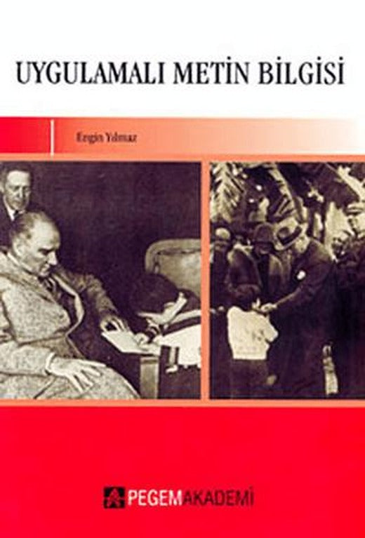 Uygulamalı Metin Bilgisi | Pegem Akademi Yayıncılık (Ciltsiz)