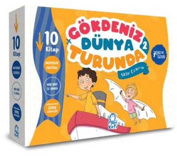 Gökdeniz Dünya Turunda 2 - 2. Sınıf Okuma Seti (10 Kitap Takım)