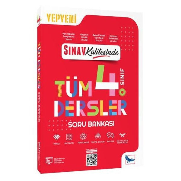4.Sınıf Tüm Dersler Sınav Kalitesinde Soru Bankası | Sınav Yayınları (İnce Kapak)