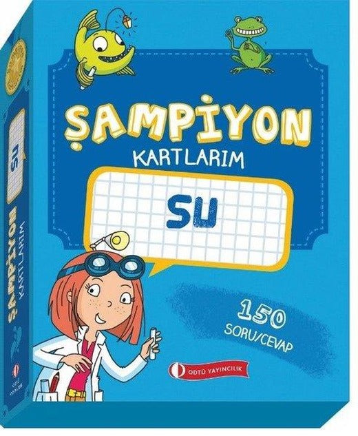 Şampiyon Kartlarım - Su | ODTÜ Yayıncılık (İnce Kapak)