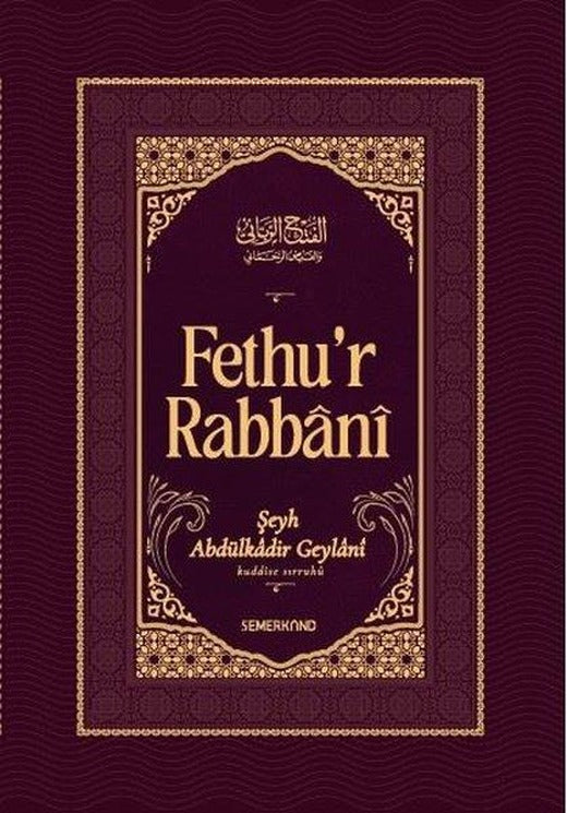 Fethu'r Rabbani | Semerkand Yayınları (Ciltli)