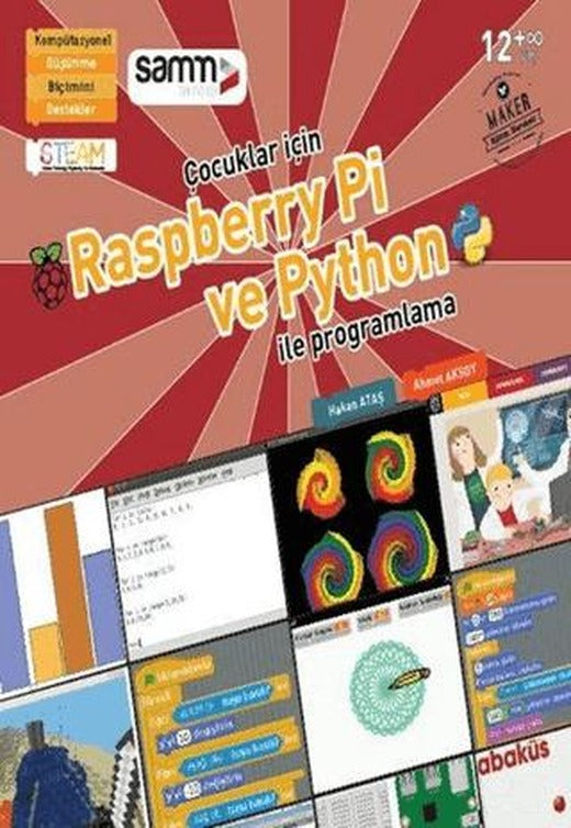 Çocuklar İçin Raspberry Pi ve Python ile Programlama | Abaküs Kitap (Ciltsiz)