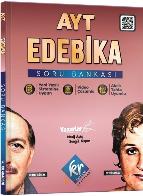 AYT Edebika Soru Bankası | KR Akademi (İnce Kapak)