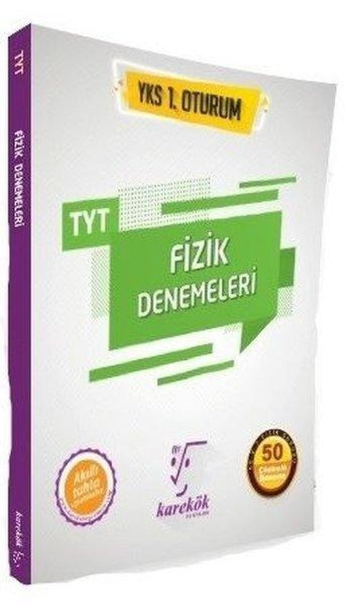 TYT Fizik Denemeleri-YKS 1.Oturum | Karekök Eğitim Yayın (İnce Kapak)