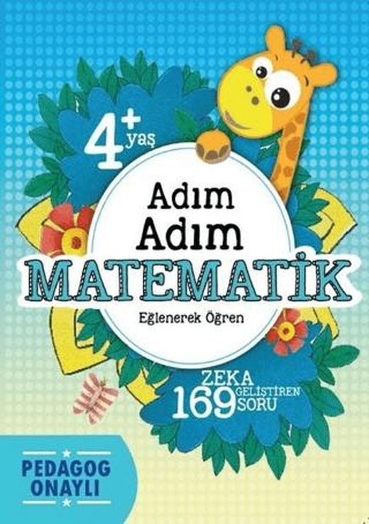 Adım Adım Matematik (4+ Yaş) | Koloni Çocuk (Ciltsiz)
