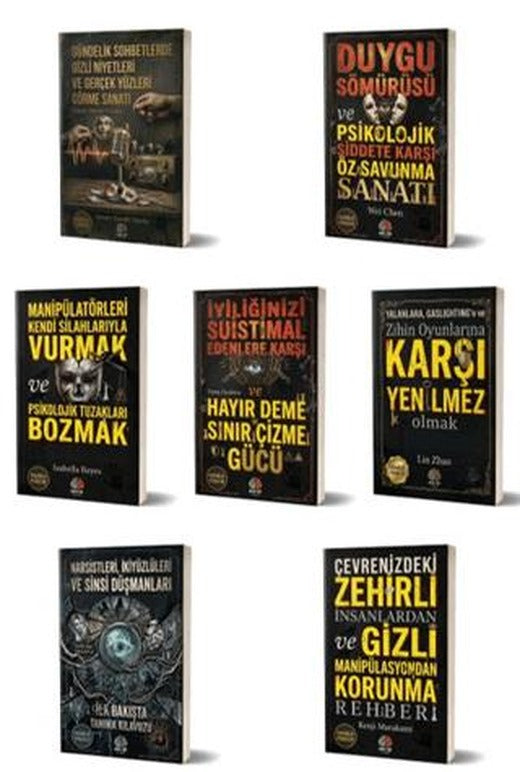 Karanlık Psikoloji - 7 Kitap Set | Akıl İzi Yayınları (Ciltsiz)