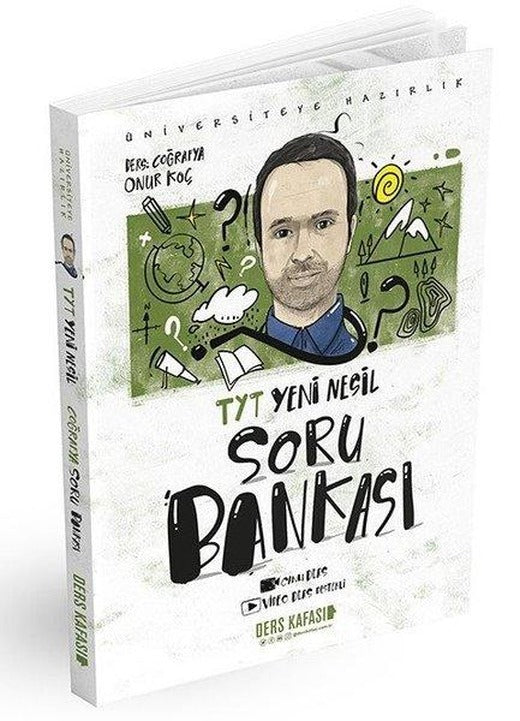 TYT Yeni Nesil Coğrafya Soru Bankası Hijyenik Kitap 2022 | Ders Kafası (İnce Kapak)