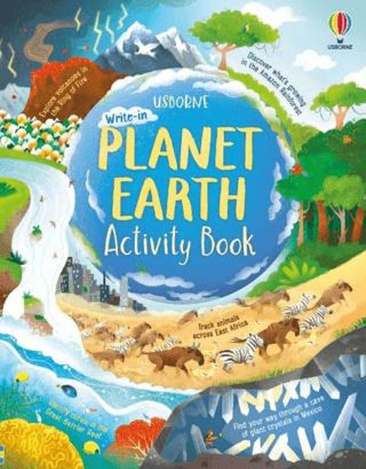 Planet Earth Activity Book | Usborne (Ciltsiz)