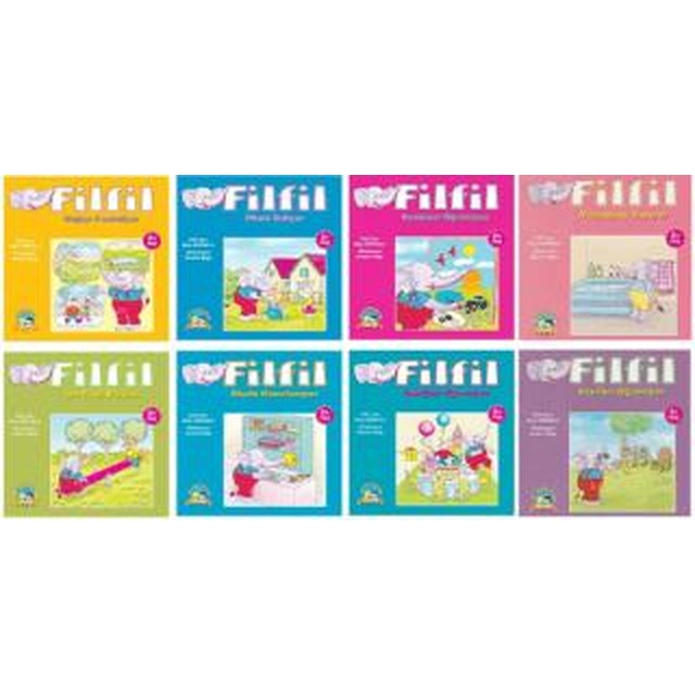 2+ Yaş Filfil Serisi (8 Kitap)