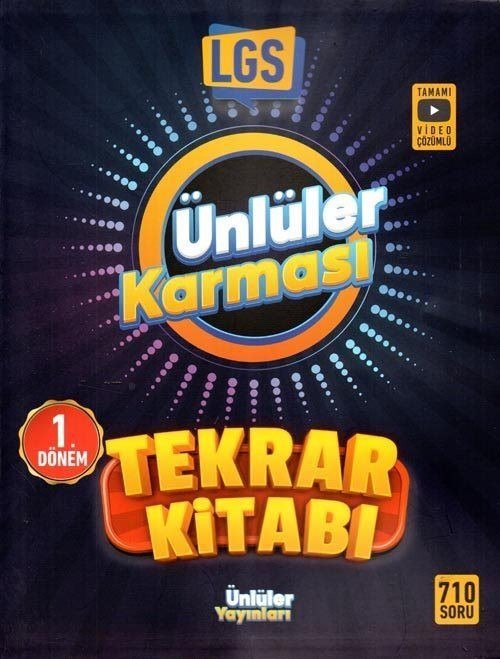 1. Dönem LGS Tekrar Kitabı 710 Soru