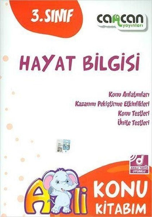 3.Sınıf Hayat Bilgisi Konu Kitabım | Can Can Yayınları (İnce Kapak)