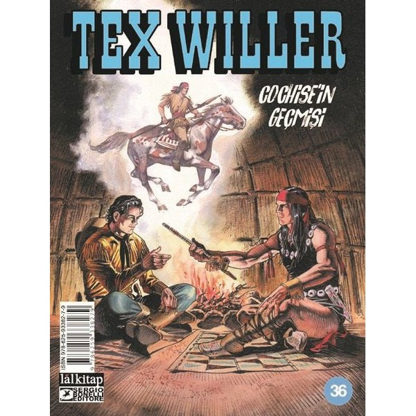 Tex Willer Sayı 36 - Cochise'in Geçmişi | Lal (İnce Kapak)