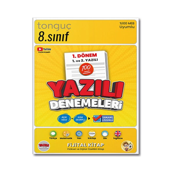 8. Sınıf Yazılı Denemeleri 1. Dönem 1 ve 2. Yazılı