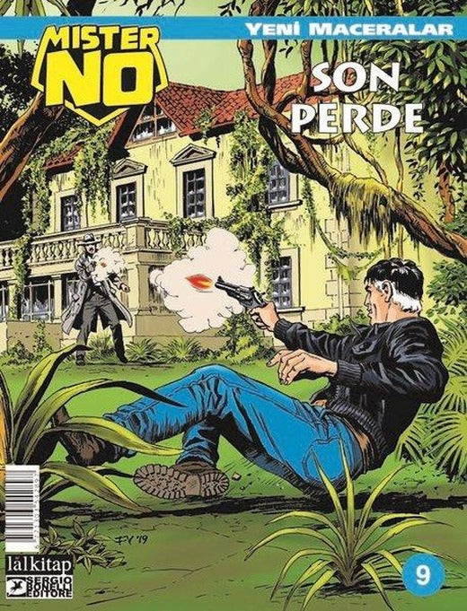 Mister No Yeni Maceralar Sayı 9 - Son Perde | Lal (İnce Kapak)