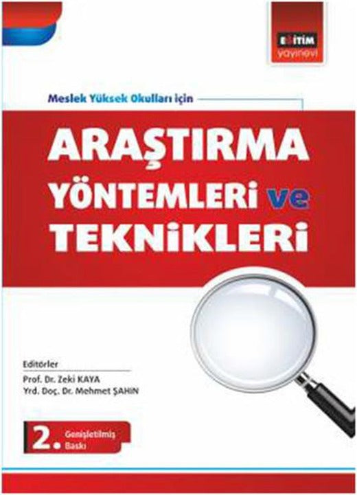 Araştırma Yöntemleri ve Teknikleri | Eğitim Yayınevi (İnce Kapak)