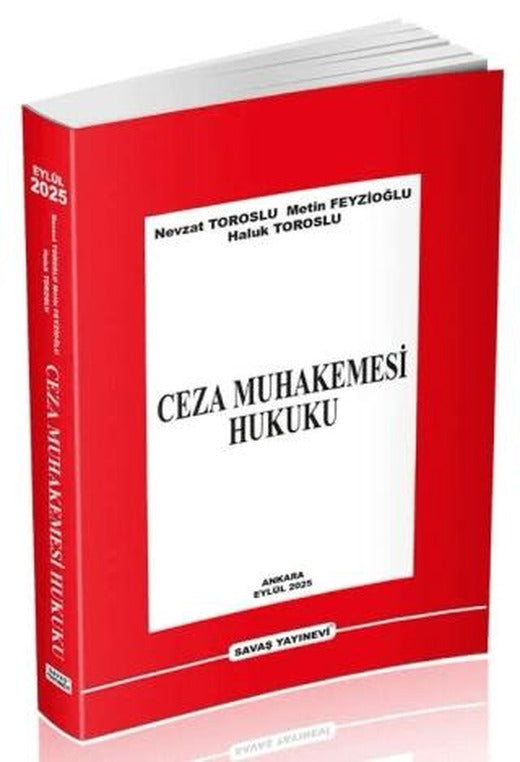 Ceza Muhakemesi Hukuku | Savaş Yayınevi (Ciltsiz)
