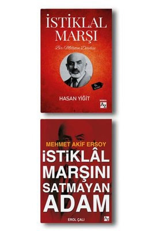 İstiklal Marşı Seti Seti - 2 Kitap Takım | Az Kitap