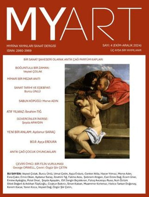 MYART: Myrina Yayınları Sanat Dergisi Sayı 4 | Myrina Yayınları (Ciltsiz)
