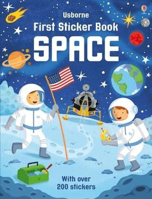 First Sticker Book Space | Usborne (Ciltsiz)