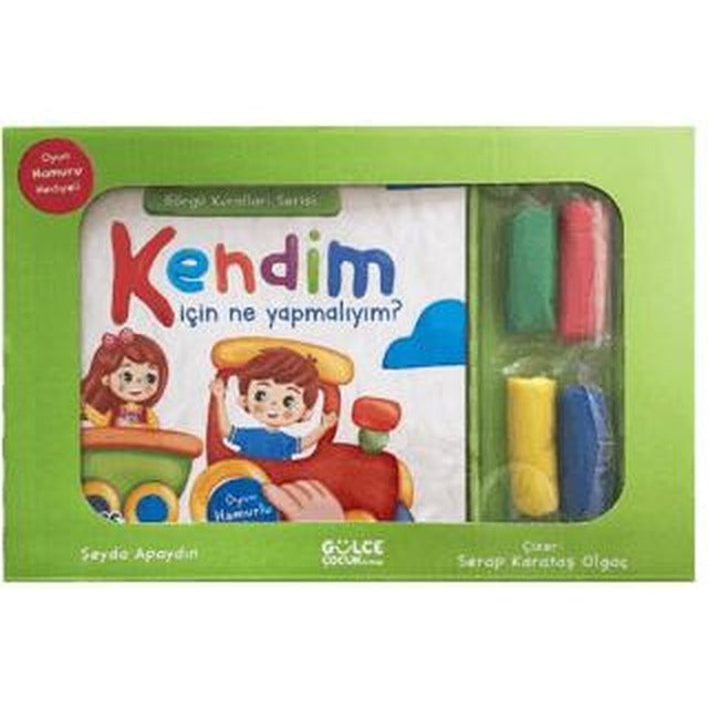 Kendim İçin Ne Yapmalıyım? / Görgü Kuralları Serisi / Oyun Hamurlu Kitap Seti | Timaş Gülce Çocuk (Ciltsiz)