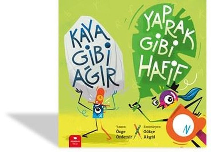 Kaya Gibi Ağır Yaprak Gibi Hafif | Redhouse Kidz Yayınları
