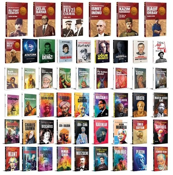 Unutulmaz Hayatlar – 50 Kitap | Halk Kitabevi (Ciltsiz)