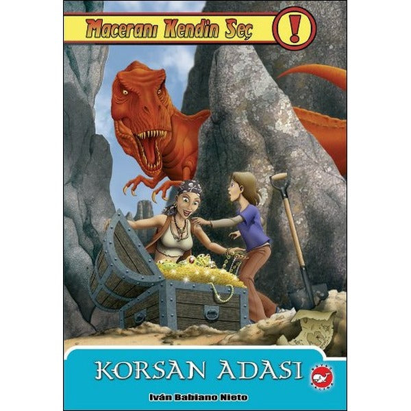 Maceranı Kendin Seç 5 - Korsan Adası | Beyaz Balina Yayınları (İnce Kapak)