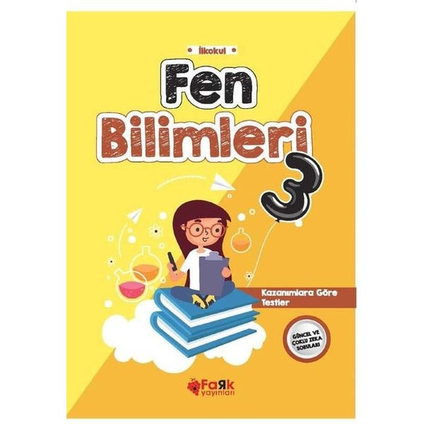 İlkokul Fen Bilimleri 3 | Fark Yayınları (İnce Kapak)