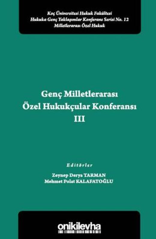 Genç Milletlerarası Özel Hukukçular Konferansı III
