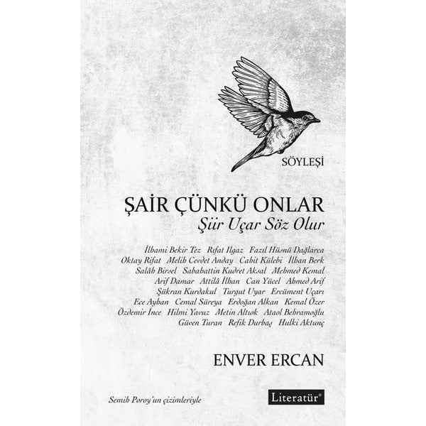 Şair Çünkü Onlar - Şiir Uçar Söz Olur | Literatür Yayıncılık
