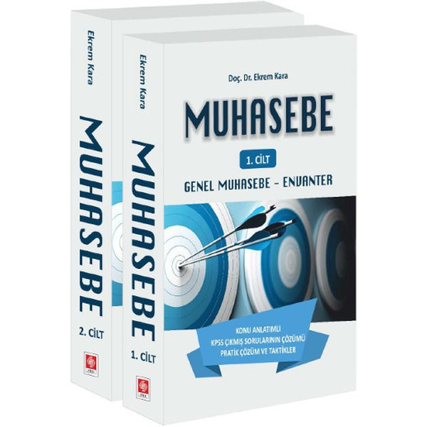 Muhasebe 1 - 2 Cilt Takım | Ekin Basım Yayın (İnce Kapak)