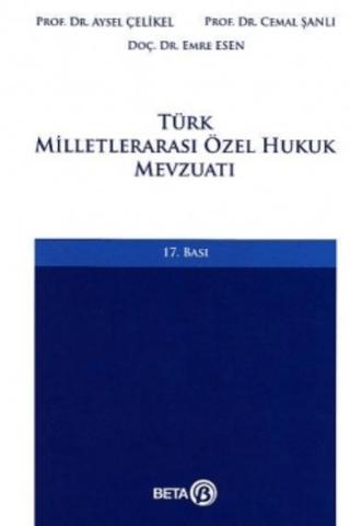 Türk Milletlerarası Özel Hukuk Mevzuatı | Beta Yayınevi (Ciltli)  - Resim 1