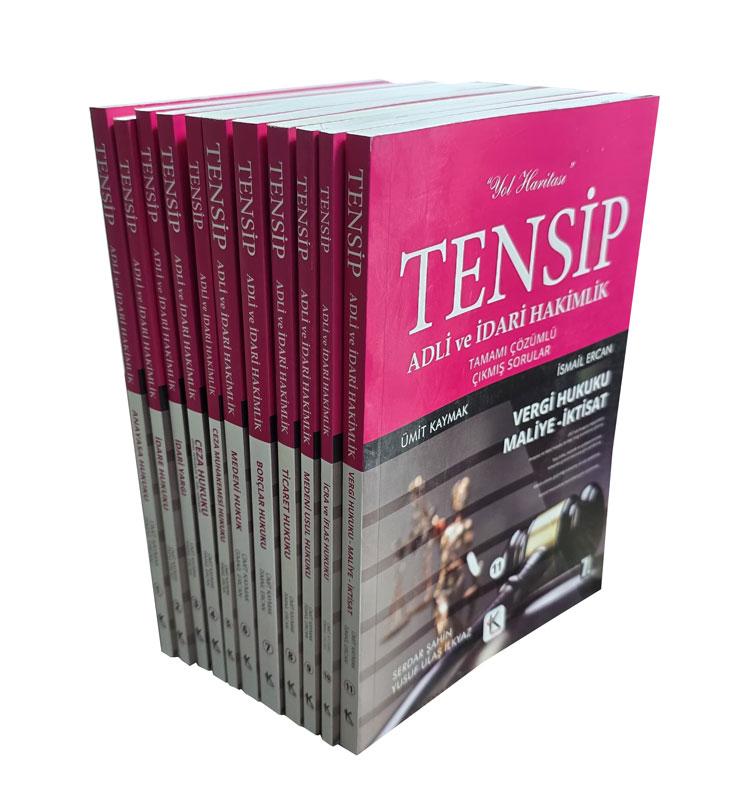 Tensip Adli ve İdari Hakimlik Çözümlü Çıkmış Sorular (11 Kitap Takım) Kuram Kitap - Resim 1