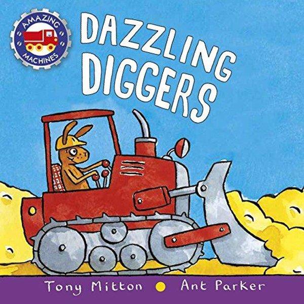 Dazzling Diggers (Amazing Machines) | ROARING BROOK (Ciltli)  - Resim 1