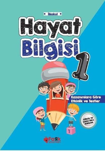 İlkokul Hayat Bilgisi 1 | Fark Yayınları (İnce Kapak)  - Resim 1