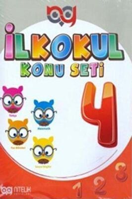 Nitelik Yayınları 4. Sınıf Konu Anlatım Seti - Kolektif kitap kapağı