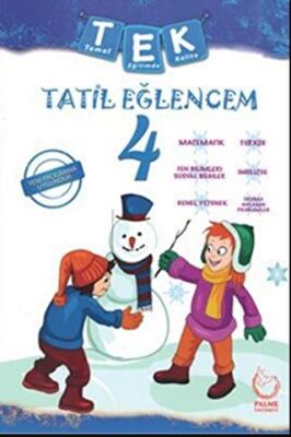 4. Sınıf Tek Tatil Eğlencem Seti - Kolektif kitap kapağı