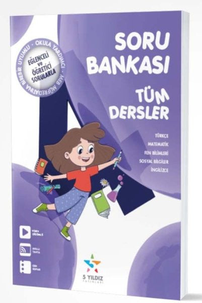 4.Sınıf Tüm Dersler Soru Bankası - Kolektif kitap kapağı