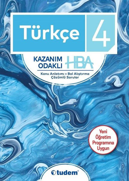 4. Sınıf Türkçe Kazanım Odaklı HBA - Kolektif kitap kapağı