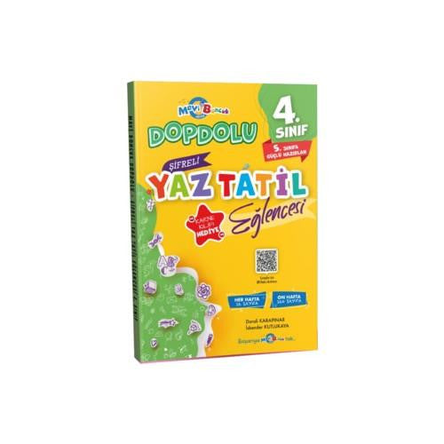 4.Sınıf Yaz Tatil Kitabı - Mavi Boncuk kitap kapağı
