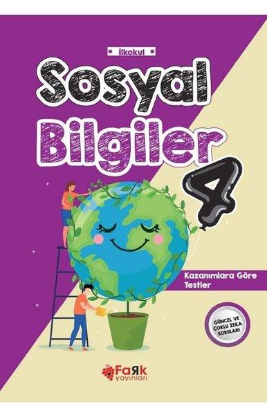 İlkokul Sosyal Bilgiler 4 | Fark Yayınları (İnce Kapak)  - Resim 1