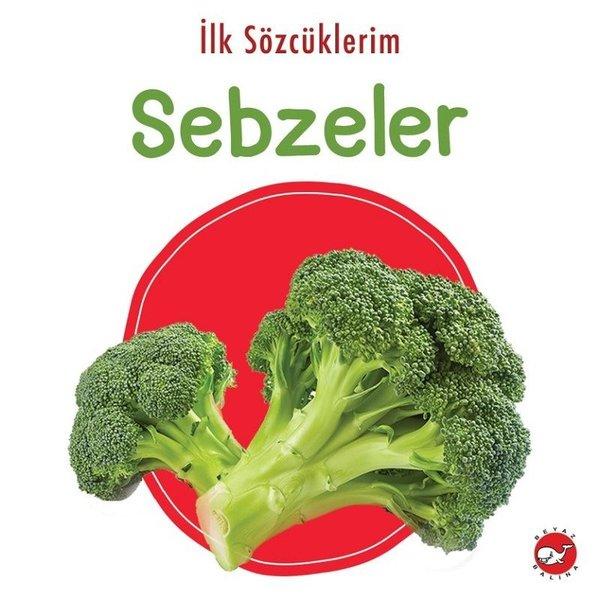 İlk Sözcüklerim - Sebzeler | Beyaz Balina Yayınları (İnce Kapak)  - Resim 1