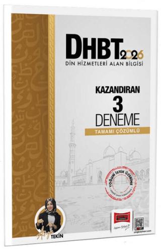 2026 DHBT Kazandıran Tamamı Çözümlü 3 Deneme | Yargı Yayınevi (Ciltsiz)  - Resim 1