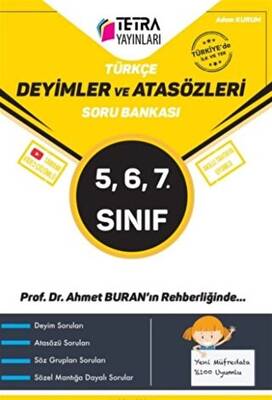 5-6-7. Sınıf Türkçe Deyimler ve Atasözleri Soru Bankası - Kolektif kitap kapağı