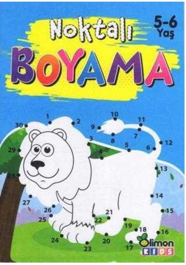 5-6 Yaş Çocuklar İçin Kodlu Boyama kitap kapağı