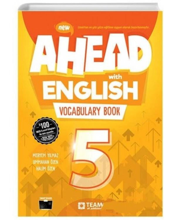 5. Sınıf Ahead With English Vocabulary Book - Komisyon kitap kapağı